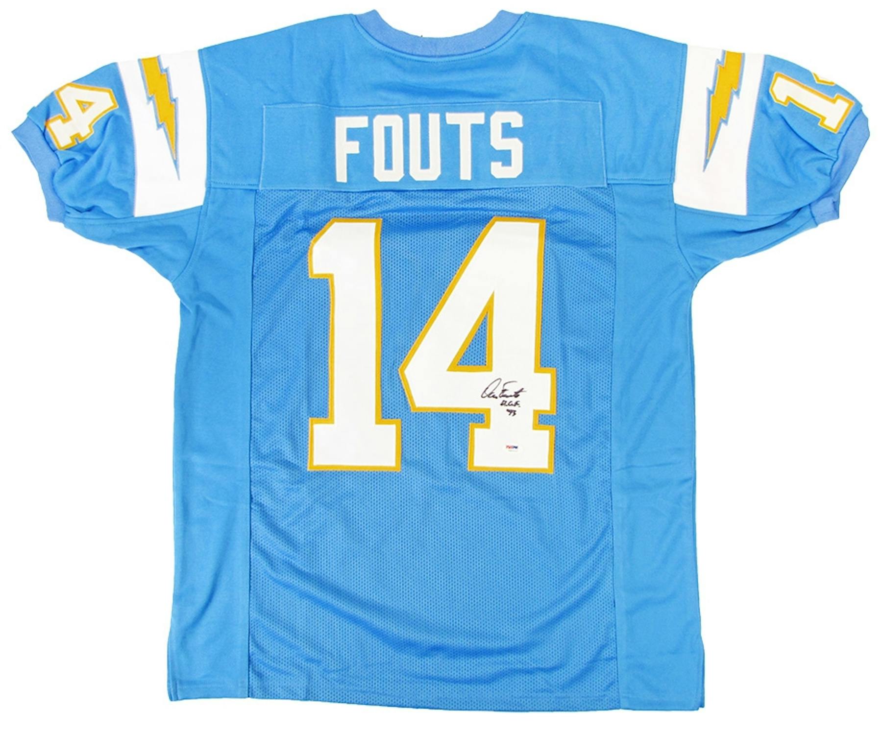 San diego chargers dan fouts jersey Clearance